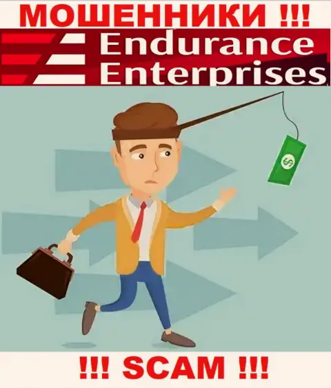 Весьма рискованно доверять интернет-махинаторам из компании Endurance Enterprises, которые требуют проплатить налоги и проценты