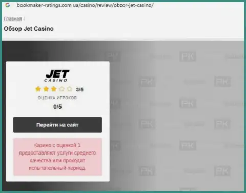 Jet Casino - это бесспорно КИДАЛЫ ! Обзор мошеннических уловок компании