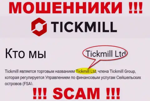 Остерегайтесь интернет-махинаторов Тикмилл Ком - наличие данных о юридическом лице Tickmill Group не сделает их порядочными