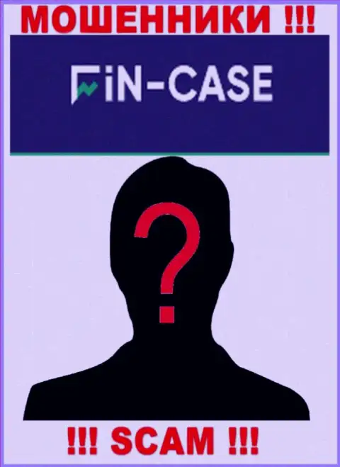 Не взаимодействуйте с мошенниками FIN-CASE LTD - нет сведений о их руководителях