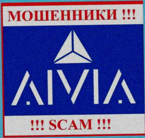 Логотип МОШЕННИКОВ Aivia International Inc