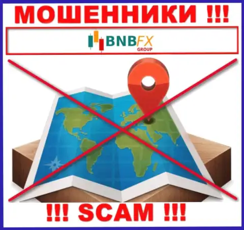 На web-сайте BNBFX напрочь отсутствует информация касательно юрисдикции данной компании