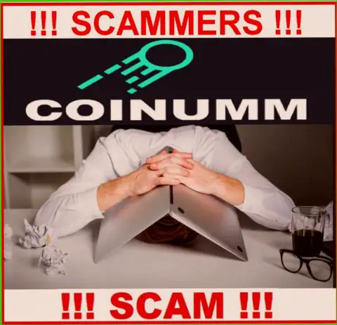 BE CAREFUL, Coinumm Com haven't regulator - definitely scammers