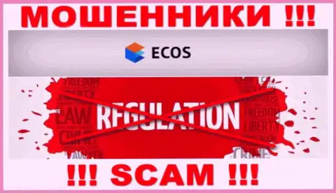 На сайте обманщиков ЭКОС нет инфы о их регуляторе - его попросту нет