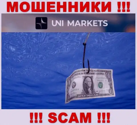 UNI Markets это ЛОХОТРОНЩИКИ !!! Не поведитесь на предложения работать совместно - ОБЛАПОШАТ !