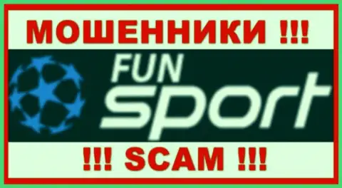 Лого МОШЕННИКА FunSport Bet
