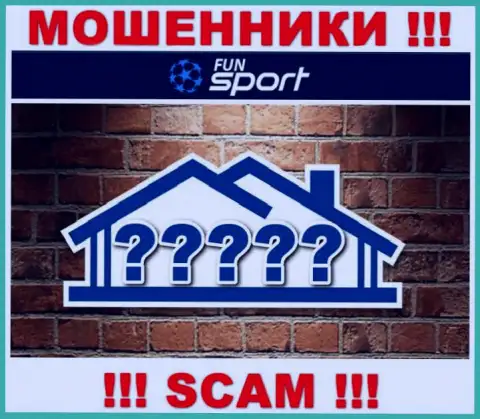 В организации Fun Sport Bet безнаказанно прикарманивают денежные активы, пряча информацию относительно юрисдикции