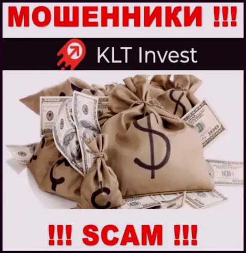 KLTInvest Com - это ЛОХОТРОН ! Завлекают лохов, а после чего забирают все их финансовые вложения