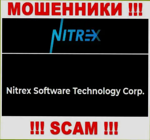 Сомнительная организация Nitrex в собственности такой же противозаконно действующей организации Nitrex Software Technology Corp