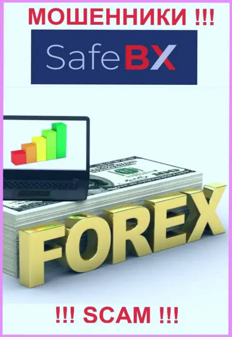 SafeBX Com - это МОШЕННИКИ, сфера деятельности которых - Форекс