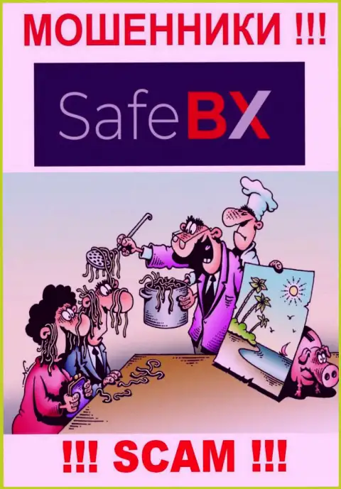Пользуясь доверчивостью людей, SafeBX затягивают наивных людей к себе в лохотрон