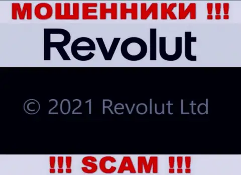 Юридическое лицо Revolut - это Revolut Limited, такую инфу предоставили разводилы на своем интернет-ресурсе