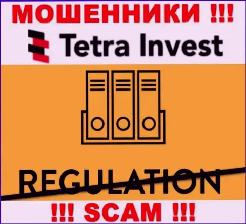 Работа с организацией Tetra Invest приносит лишь проблемы - будьте бдительны, у internet-шулеров нет регулятора