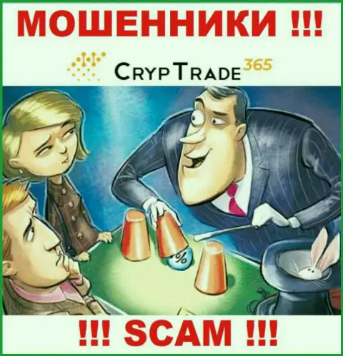CrypTrade365 - это РАЗВОДНЯК !!! Затягивают жертв, а затем воруют их вложенные денежные средства