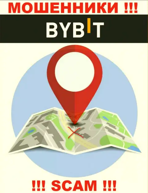 ByBit Com не представили свое местонахождение, на их web-сайте нет сведений об адресе регистрации