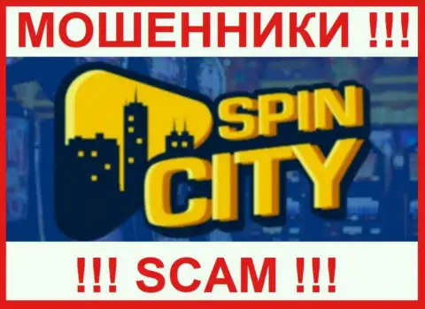Spin City - это АФЕРИСТЫ !!! Совместно работать весьма опасно !!!