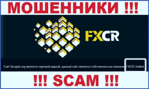 FX Crypto - это internet разводилы, а владеет ими FXCR Limited