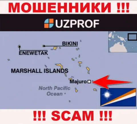 Базируются internet мошенники Uz Prof в оффшорной зоне  - Majuro, Republic of the Marshall Islands, будьте очень внимательны !!!