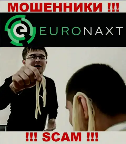 EuroNaxt Com намереваются развести на взаимодействие ? Осторожнее, обворовывают