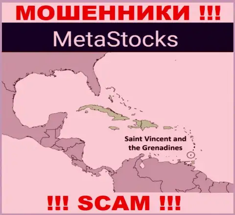 Из конторы MetaStocks Co Uk денежные активы возвратить нереально, они имеют офшорную регистрацию - Kingstown, St. Vincent and the Grenadines