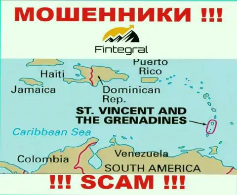 St. Vincent and the Grenadines - именно здесь зарегистрирована жульническая компания Fintegral World