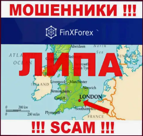 Ни слова правды относительно юрисдикции FinXForex LTD на сайте компании нет - это мошенники